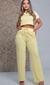 Conjunto calça e cropped - comprar online