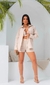 Conjunto liso com botão 3 peças - loja online