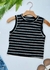 Cropped regata listrado na internet