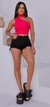 Cropped um ombro só com gola