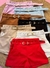 Shorts colorido de alfaiataria com cinto - comprar online