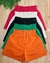 Shorts de linho com bolso