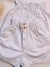 Shorts jeans com elástico no cós - comprar online