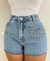Shorts jeans com corrente - loja online