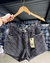 Shorts jeans preto com pedras