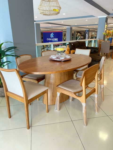Mesa Catedral Imbuia Mel (KRV5200)
