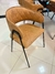 Cadeira Veneza Estofada com Base de Metal Preta - comprar online