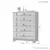 JCM Cômoda Cristina 5 Gavetas - Casa Nobre Home Center