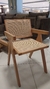Cadeira Chandy Madeira e Rattan - comprar online