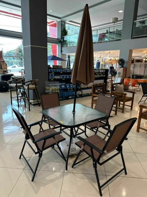 Conjunto de Jardim Malibu Marrom - MOR - comprar online