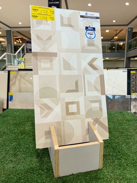 Revestimento Cerâmico Embramaco RT57520 - 33 × 60 cm Acetinado com Relevo - comprar online