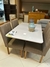 Mesa de Jantar Robusta 1,20m Off White e Cinamomo - comprar online