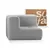 Modular INTERIOR Esquinero color Gris en internet