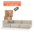 Modular INTERIOR 1 Esquinero + 2 Individuales color Blanco - comprar online