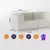 Modular INTERIOR Esquinero color blanco - Sofás in out