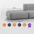 Modular INTERIOR Puff color Gris - Sofás in out