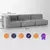Modular INTERIOR 1 Esquinero + 2 Individuales color Gris en internet