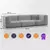 Modular INTERIOR 2 Esquineros + 1 Individual color Gris en internet