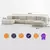 Modular INTERIOR 2 Esquineros + 2 Individuales + 2 Puffs color Blanco en internet