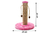 Brinquedo Arranhador Com Poste Para Gatos Rosa - comprar online