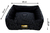 Cama Luxo Preto Poá Confortável Quadrada para Cachorro ou Gato Tamanho:M/G/GG - Ansêh Shop