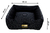 Cama Confortável Luxo Preto Poa Quadrada Para Cães e Gatos de Todos os Tamanhos Tamanho:G - comprar online