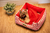 Cama Confortável Vermelho Joaninha Quadrada Para Cães e Gatos de Todos os Tamanhos Tamanho:GG na internet