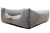 Cama Super Luxo Cinza Confortável Quadrada para Cães e Gatos Tamanho:G