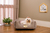 Cama Super Luxo Cinza Confortável Quadrada para Cães e Gatos Tamanho:G - comprar online
