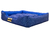 Cama Confortável Luxo Azul Bolinhas Retangular Para Cães e Gatos de Todos os Tamanhos Tamanho:GG na internet