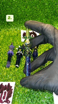 Piteira de vidro especial Galactic Thorn - loja online