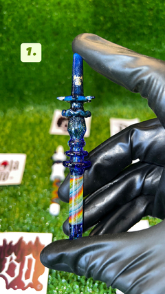 Piteira de vidro especial galactic thorn wigwag - Bolaoutro company