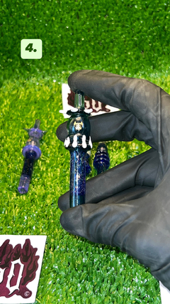 Piteira de vidro especial Galactic Thorn