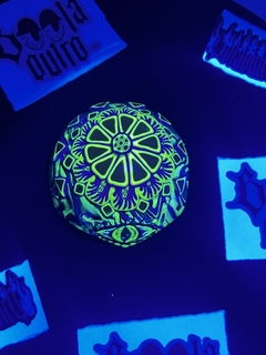 Imagem do Cuia de cerâmica plástica mandala UV
