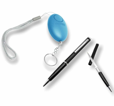 Defensa Personal Alarma Personal Con Lapicera Navaja 2 en 1