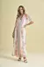 Vestido Longo Tule Manga 3/4 - comprar online