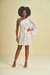 Vestido Curto Tule Shine com Fios Metalizados - comprar online
