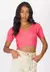 Blusa Cropped de Tricot em Viscose - We Bella