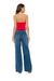 Imagem do Blusa Sem Alça Alfaiataria Comfy com Detalhe em V e Lastéx