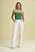 Blusa Sem Alça Alfaiataria Comfy com Detalhe em V e Lastéx na internet