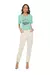 T-shirt em Tricot Flamê com Estampa "Life is Full of Important Choices" - loja online
