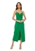 Vestido Midi de Alças Finas com Detalhe Torcido e Fenda Frontal - We Bella