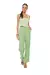 Top Cropped Alça Plano Linen Estampa Leques - loja online