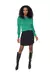 Blusa de Manga Longa em Malha Tricot - We Bella