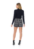 Shorts Saia em Tweed Xadrez - We Bella
