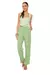 Top Cropped Alça Plano Linen Estampa Leques - We Bella