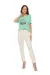 Imagem do T-shirt em Tricot Flamê com Estampa "Life is Full of Important Choices"