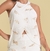 Blusa Regata Com Gola Flamê Plumas - comprar online