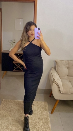 Vestido canelado Mari