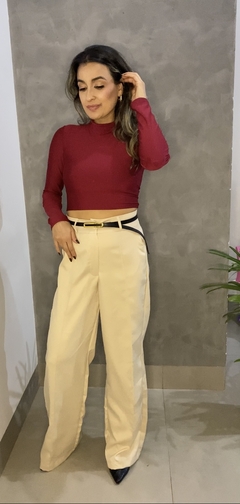 Calça Alfaiataria Isabel - Mel de Oliva